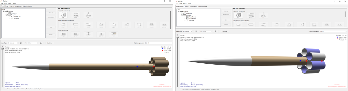 Fin Sets Basics - OpenRocket wiki